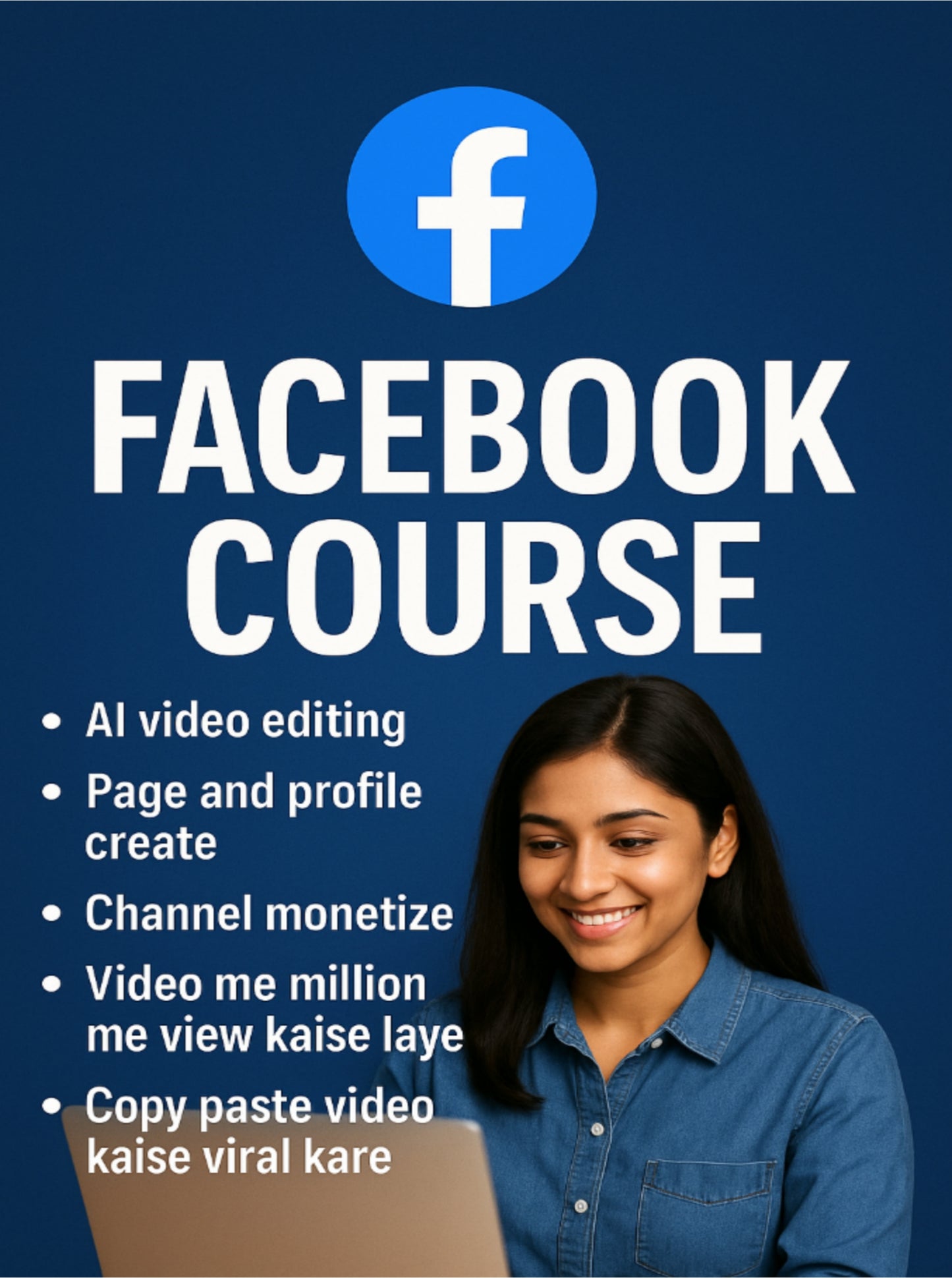 Facebook basic to advance
Course 📉Facebook page and
profile growth 90day👌